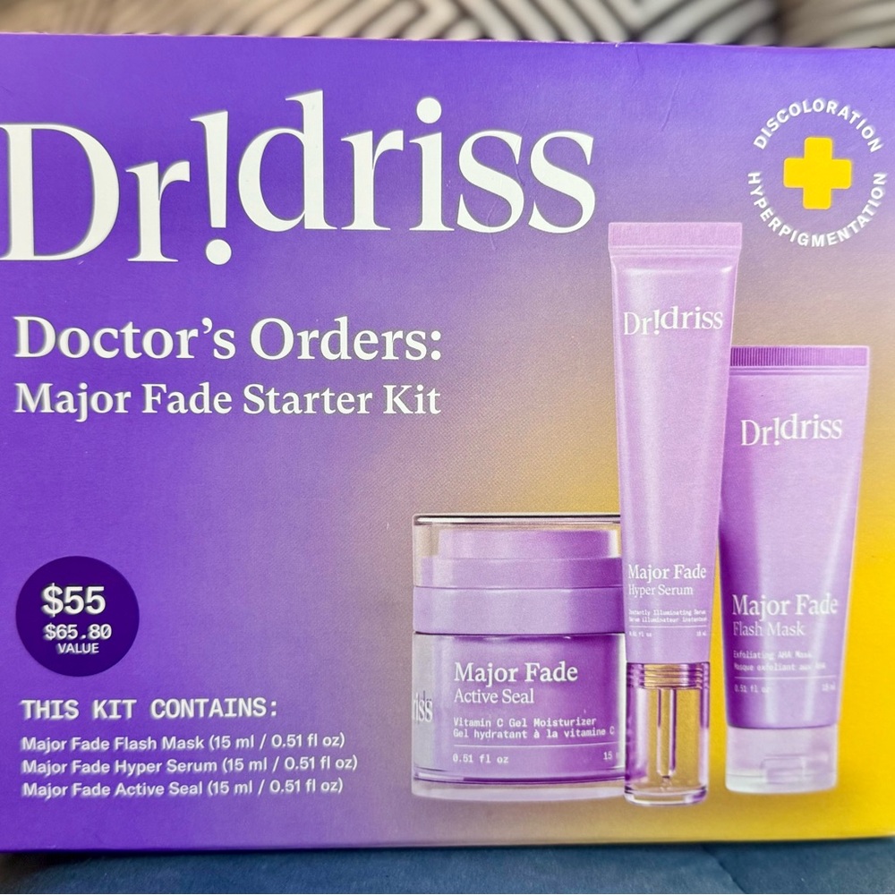NEW IN BOX! Dr. Idriss Major Fade Starter Kit